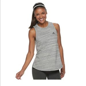 Adidas sweater tank top